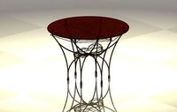 Table spider 3D Model