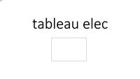 SYMBOLE TABLEAU ELEC