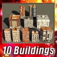 Building Collection 4150 3D Model