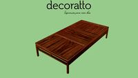 MESA DE CENTRO DECORATTO NIVA