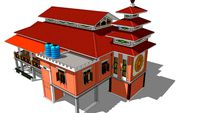 58' x 64' Monastery mgyethu@gmail.com