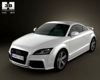 Audi TT RS 2010 3D Model