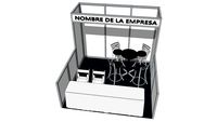 booth con periquera y mesa