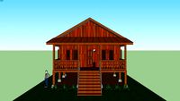 rumah joglo karya siswa