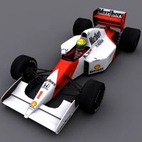 Mclaren Honda MP47 3D Model