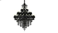 LUSTRE CHAMONIX DE CRISTAL K9 TRANSPARENTE CH-1050-T - CHANDELIE ILUMINAÇÃO