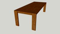 tafel hout zwaar