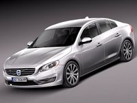 Volvo S60 2014 3D Model