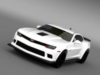 Chevrolet Camaro Z28 2014 3D Model