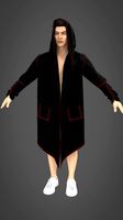 Cloak for marvelous designer