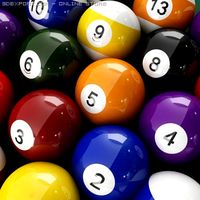 Pool Ball Starter Set Vray 3D Model