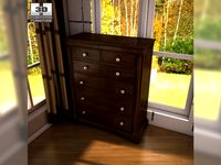 Ashley Leighton Chest 3D Model
