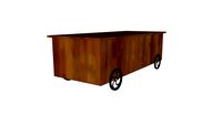 Natural Luned Coffee Table