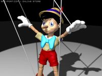 Pinocchio 3D Model