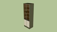 Cozinha Henn - Connect - Cristaleira 04 Portas 715mm 2205x715x510