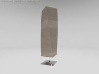 Twisty Floor Lamp 3D Model