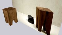 Banco Rustico de Madera