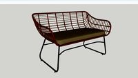 couch armchair chair rotin