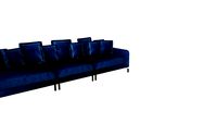84084 Sofa Lullaby 3-seater Bluegreen