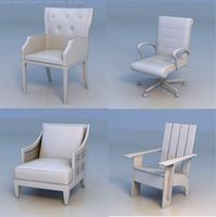 Chair sofa couch 3D Model