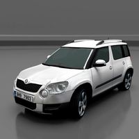 Skoda Yeti 3D Model