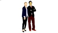 Natasha & John - Personas en 2D