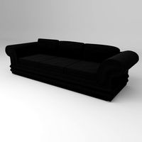 Leathercouch 3D Model