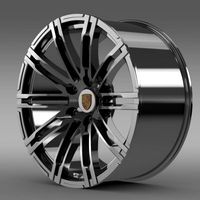 Porsche 911 Turbo 2013 rim 3D Model