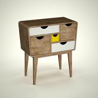 Download free Commode Kristbjorg Scandinavian style 3D Model