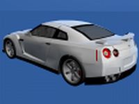 Nissan GTR 3D Model
