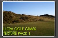 Ultra Golf Grass Pack 3D Model