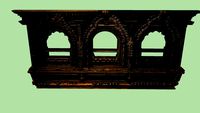 newari carved window