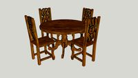 Rustic dining table / Mesa comedor rustico