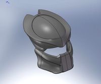 Predator mask 3D Model