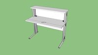 BALCÃO LINEAR PROMASTER PÉ FIT 120x60cm