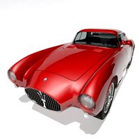 Maserati A6 GCS53 Pininfarina Berlinetta 3D Model