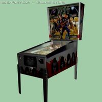 KISS Pinball Machine 3D Model