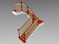 Stairway 3D Model