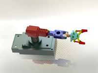 Robot hand 3D Model