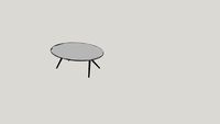 OFS ROO Oval Coffee Table 4230OV15H