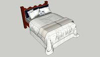 Cama Madeira - Jane Leite