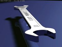 Double sided wrench 1213 mm 3D Model