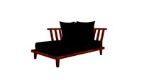 Chaise-longue Pilotis 1,12m