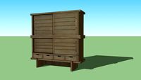 Tansu Cabinet –Ray Booth for Hickory Chair