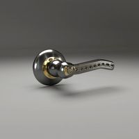 Door handle 3D Model