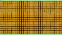 Lençol Quadriculado Dourado - Mooui