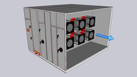 DataCentre AHU 1 - Cased