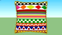 Almofada Pompom Afrika - Mooui