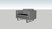 DE VORM - ARNHEM LOVESEAT SLED LEGS 71