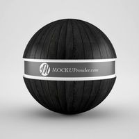 Black Floor Boards 3D Model